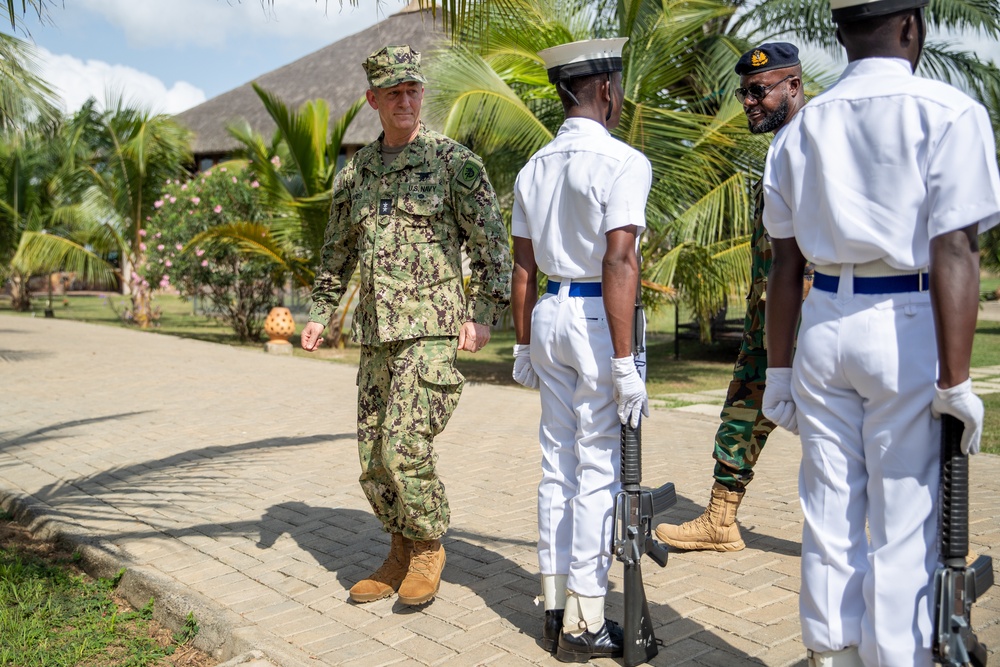 U.S. Navy Rear Adm. Milton J. Sands III, Special Operations Command Africa Commander Flintlock 2023