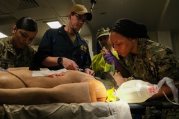 USS Boxer Hosts Simulated Mass Casualty Drill