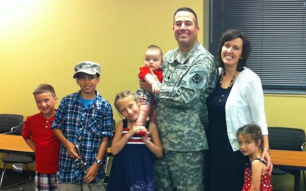 Battalion change of command