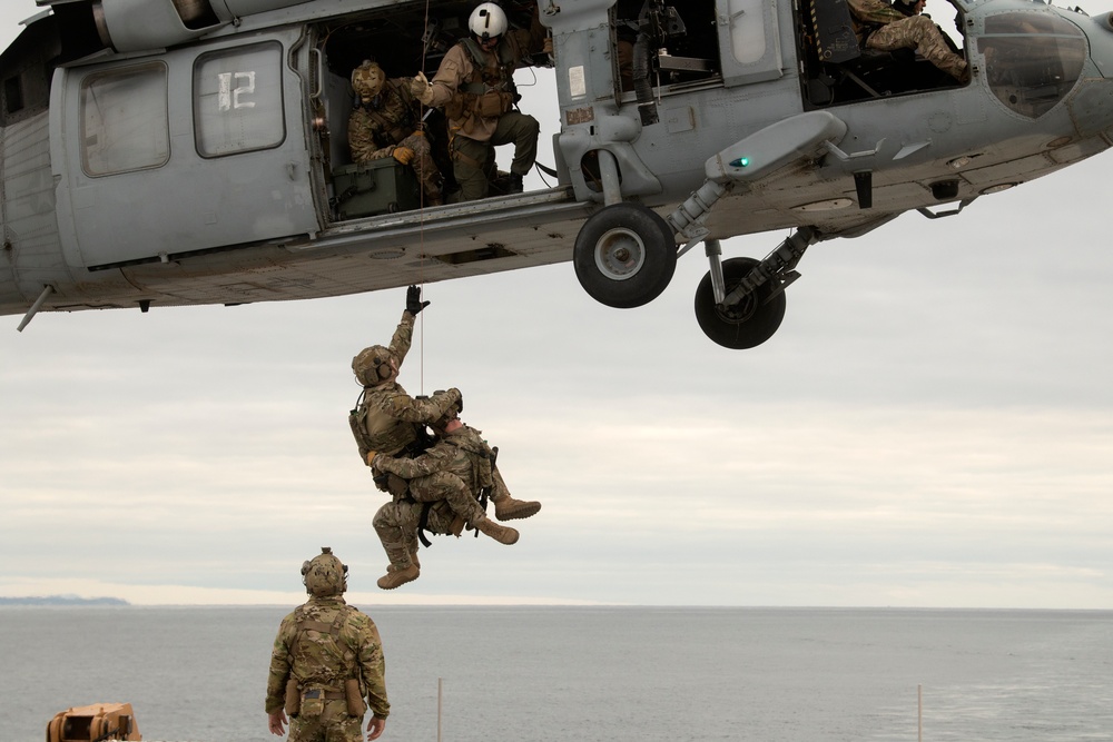 Coast Guard, Navy conduct joint training off San Diego