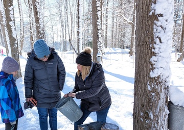 Fort Drum Natural Resources team taps into North Country pride during Maple Days