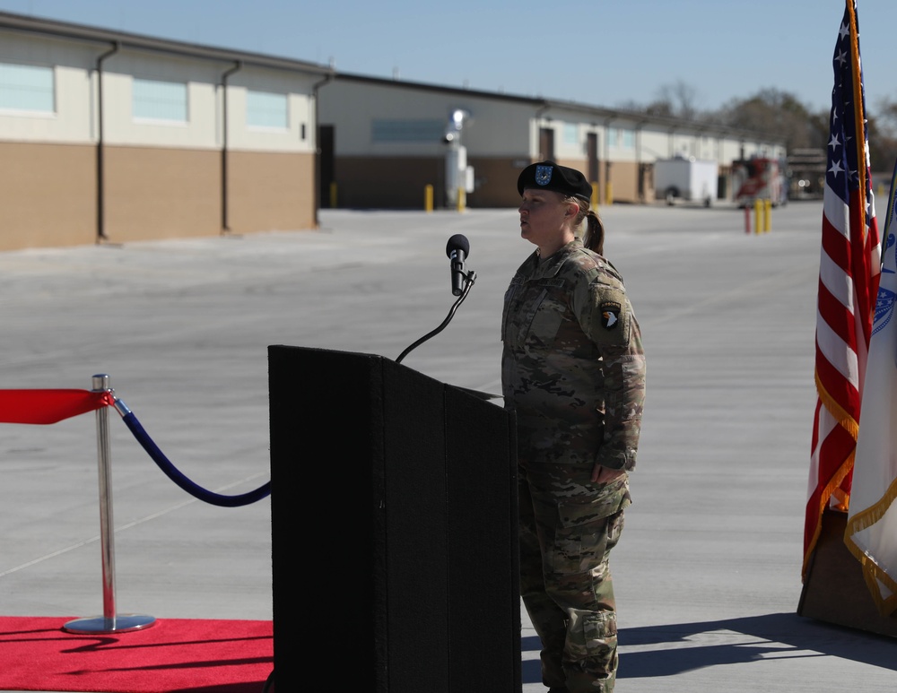 Army Field Support Battalion-Campbell's new Maintenance Complex