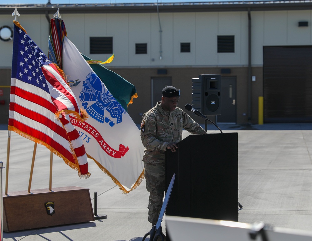 Army Field Support Battalion-Campbell's new Maintenance Complex