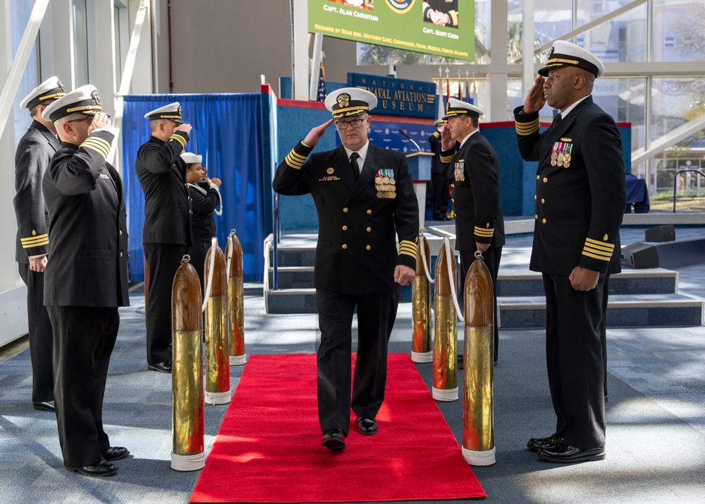 Navy Medicine Readiness and Training Command Pensacola Hosts a Change of Command Ceremony