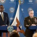 SECDEF and CJCS Conduct Press Briefing