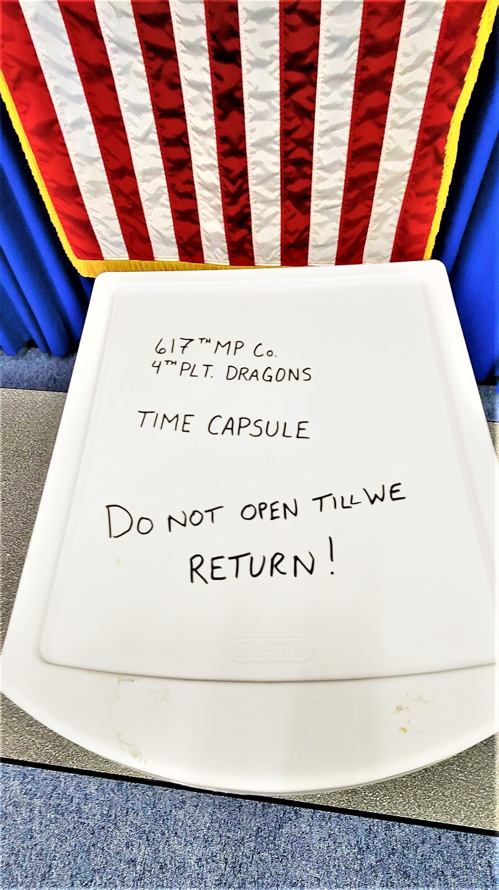 Time capsule left by decorated Kentucky Guard MP unit found in Fort McCoy barracks nearly two decades after unit left of Operation Iraqi Freedom