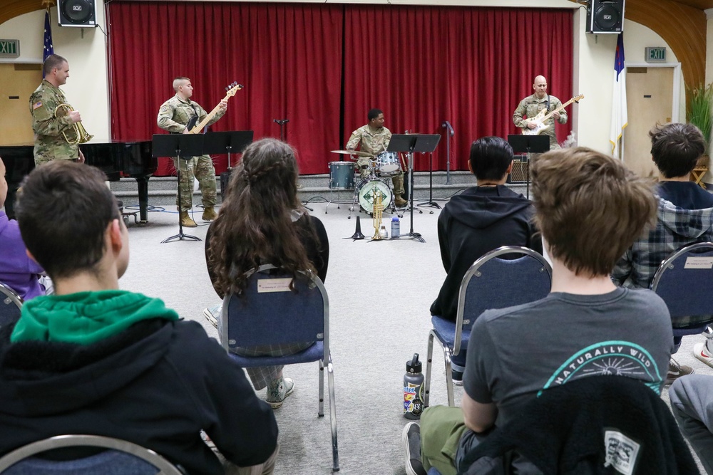 4th Infantry Division Band Colorado Springs Youth Symphony performance