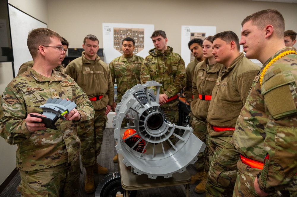 McConnell Instructor 3D Prints Jet Engine Models