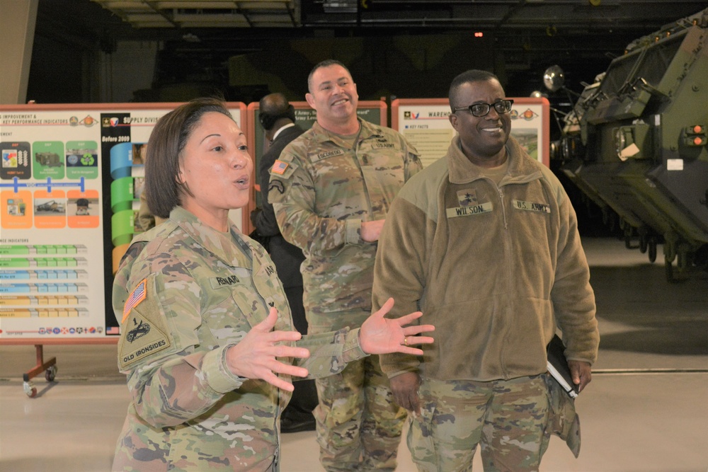 ASC command team visits 403rd AFSB in South Korea