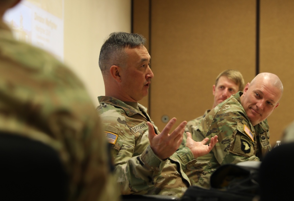 British Liaison Officer Visit Fort Carson
