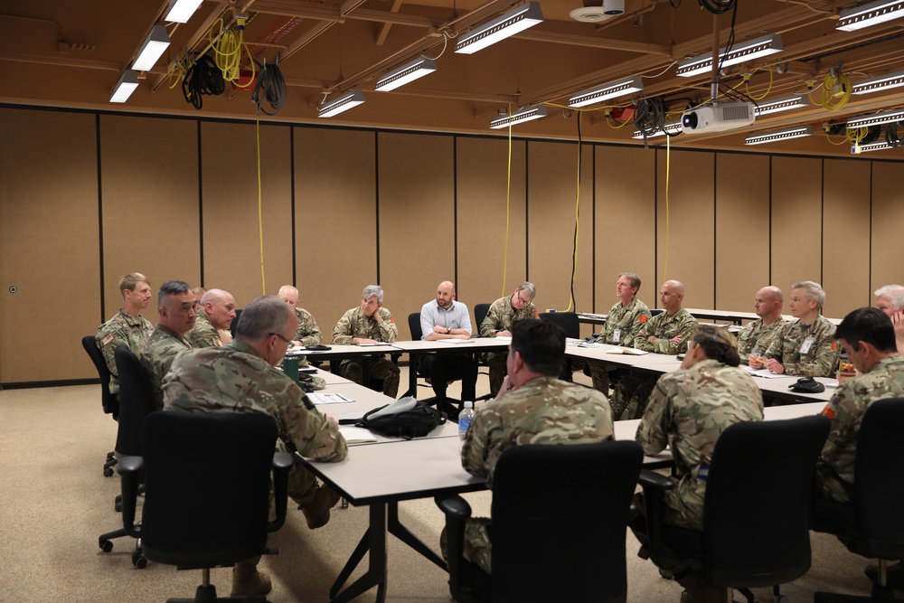 British Liaison Officer Visit Fort Carson