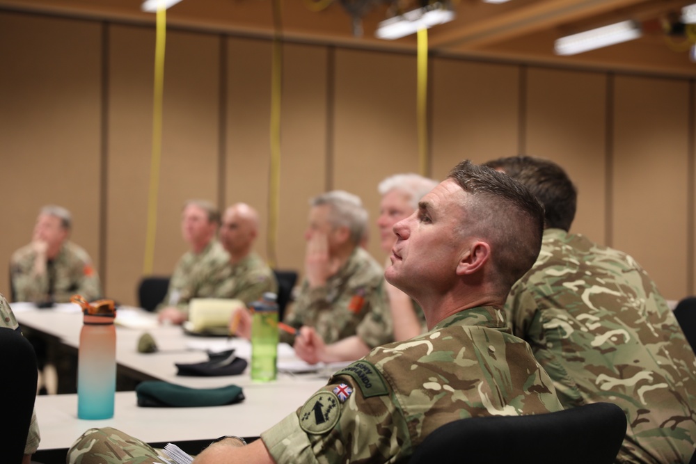 British Liaison Officer Visit Fort Carson