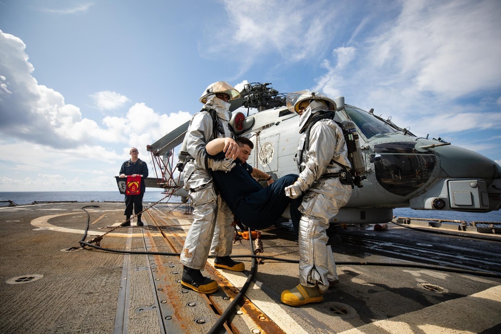 Bunker Hill Aviation Firefighting Drill