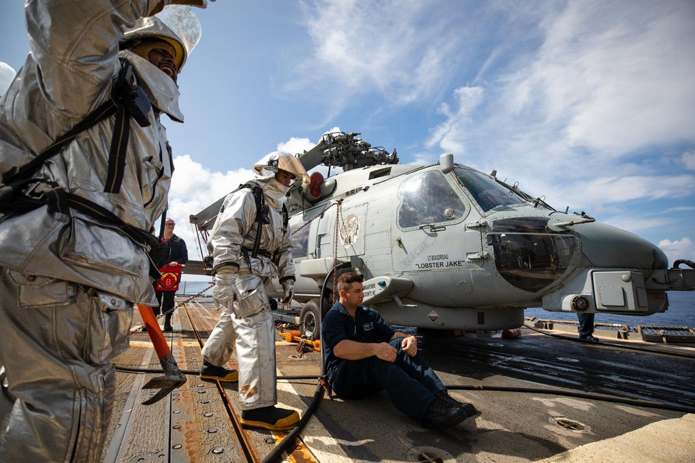 Bunker Hill Aviation Firefighting Drill