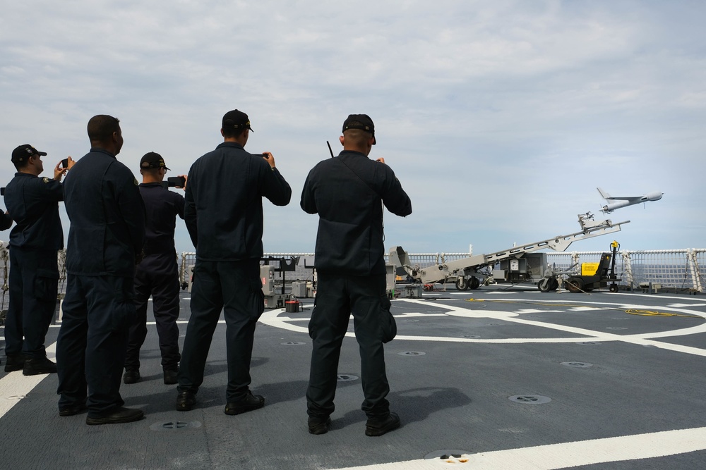USCGC Stone conducts combined exercises with Brazil Navy
