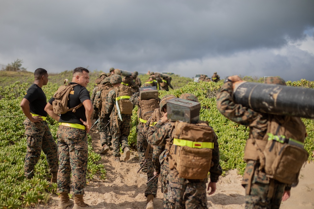 Marine Aviation Logistics Squadron 24's Corporals Course 2-23 Culminating event