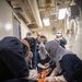 Train to Fight: George Washington Sailors run Casualty Drill