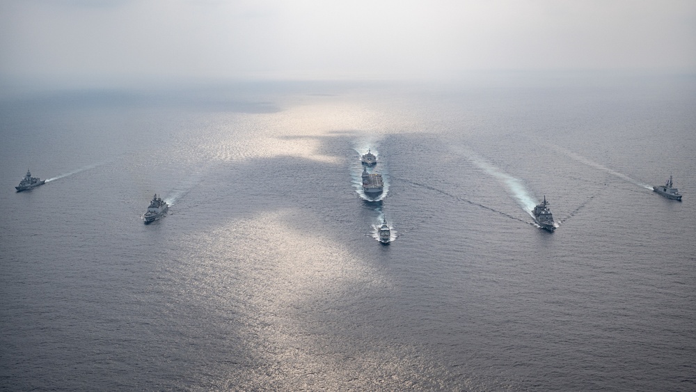 USS Charleston participates in joint training exercise La Pérouse 2023