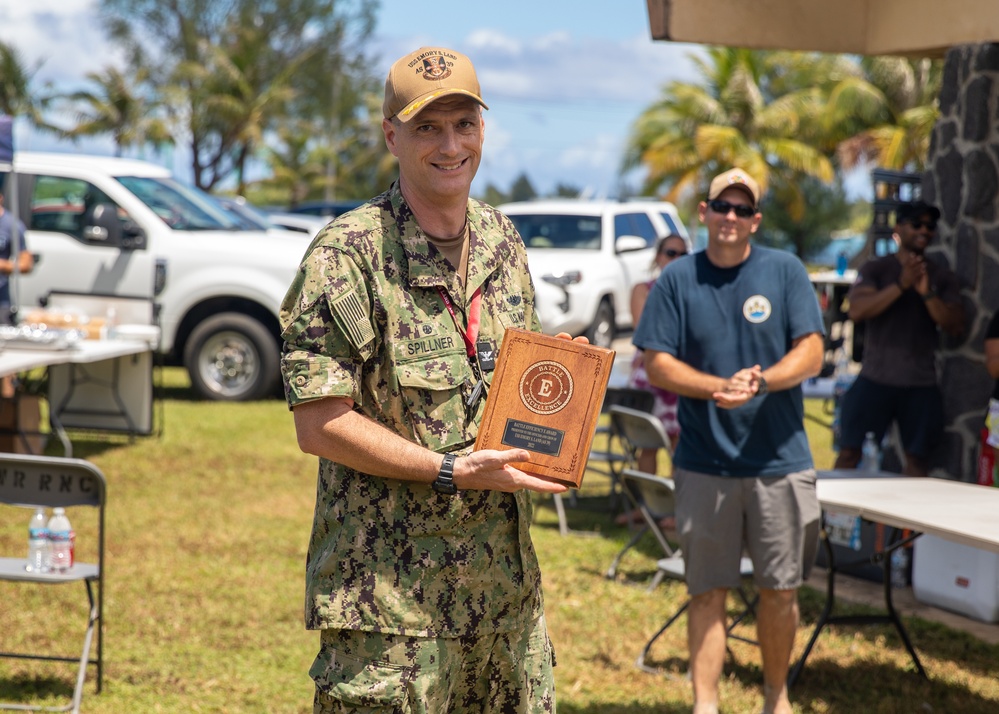 ESL's Officers and Crew Receive Battle E