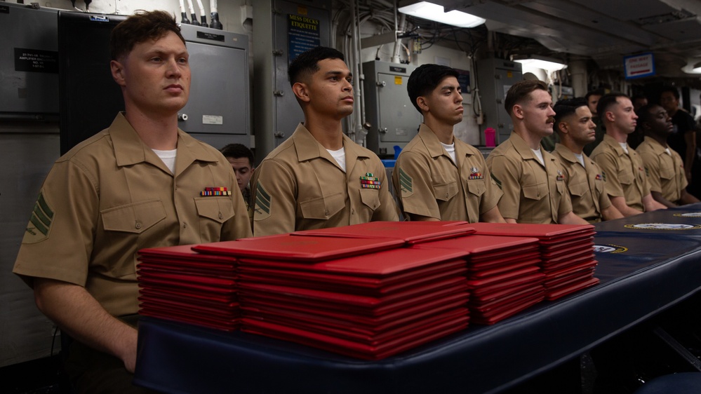 13th MEU Corporals Course Graduation