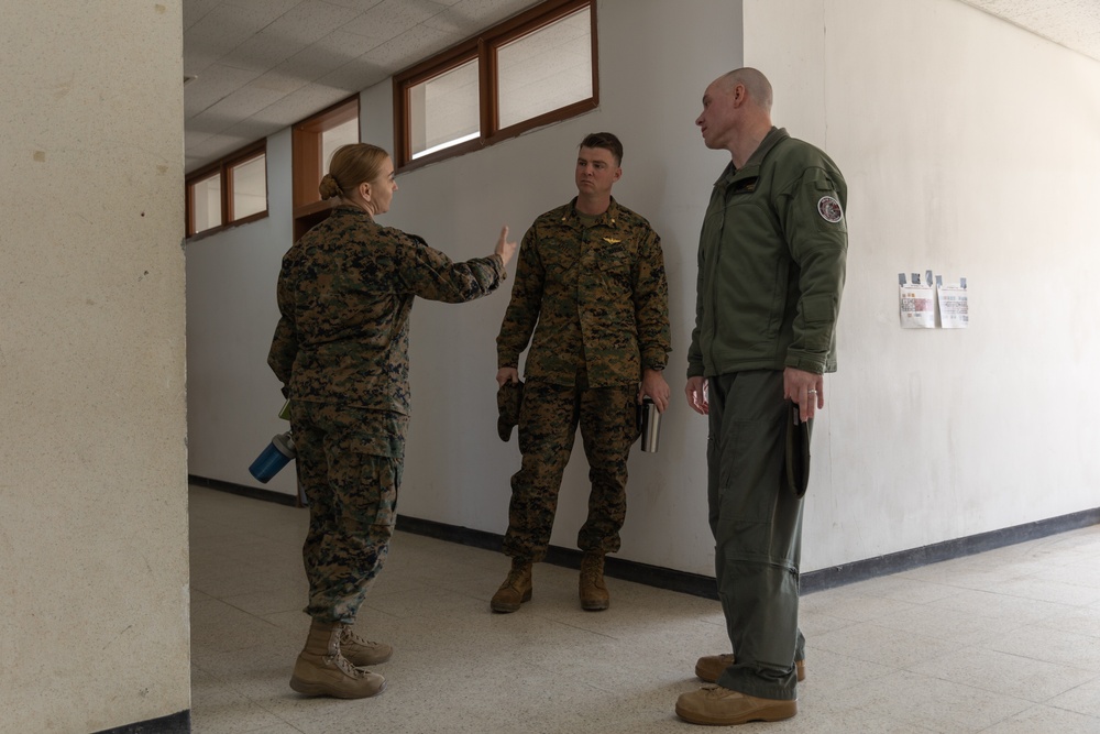 1st MAW Leadership Tours 1st Republic of Korea Marine Corps Division Base