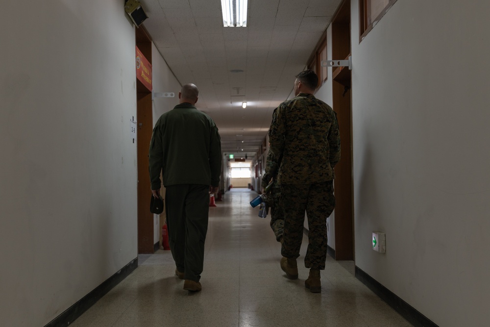 1st MAW Leadership Tours 1st Republic of Korea Marine Corps Division Base