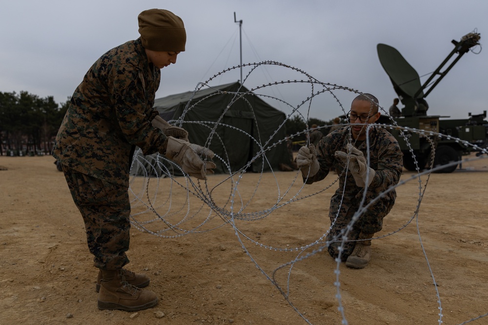 1st MAW set up Security for Freedom Shield