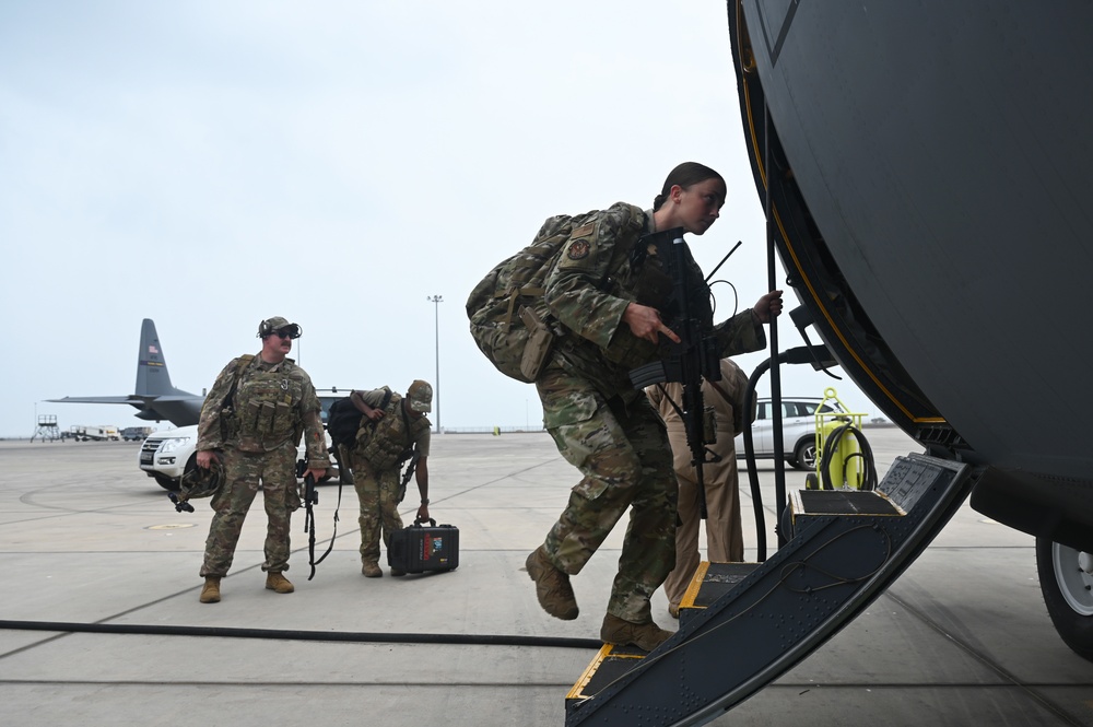 Minnesota Air Force Reserve unit deploys to Djibouti