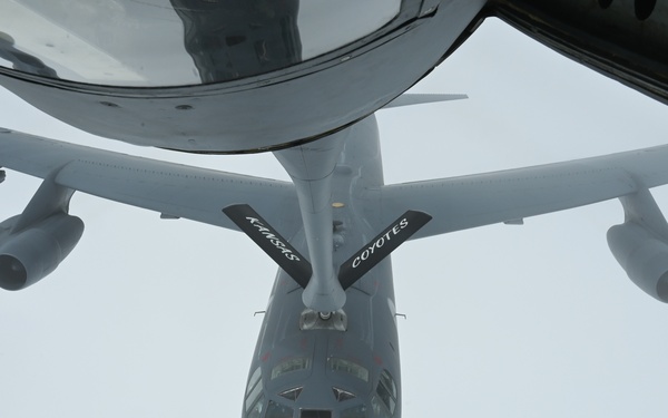 AFCENT, partner nations escort B-52 Stratofortress through AOR