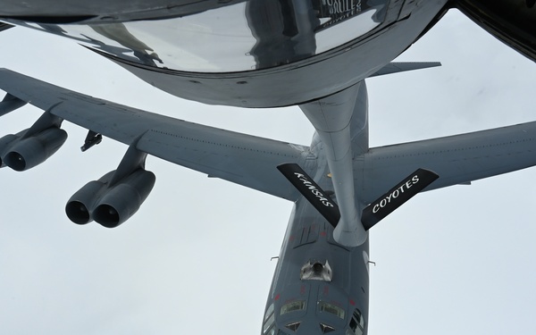 AFCENT, partner nations escort B-52 Stratofortress through AOR