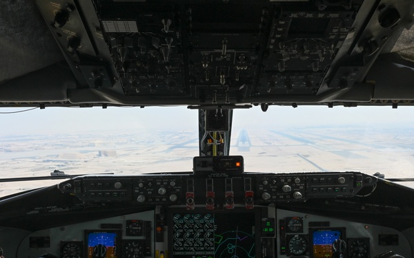 AFCENT, partner nations escort B-52 Stratofortress through AOR