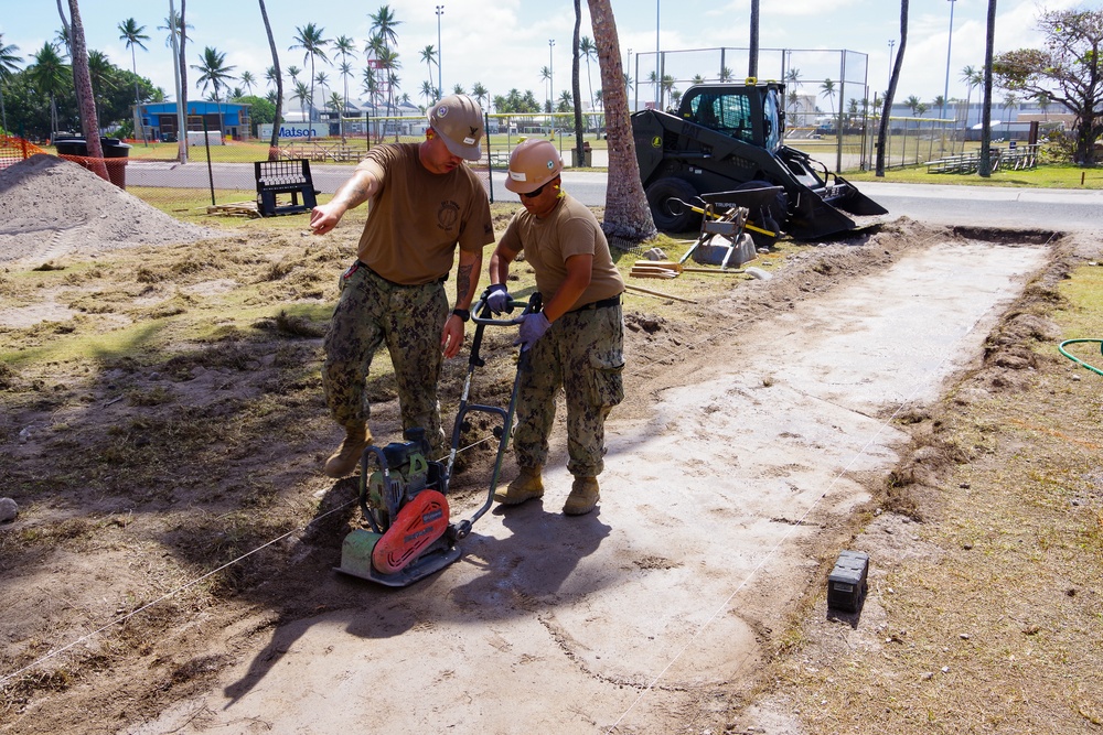 NMCB-5 Conducts Construction Project Marshall Islands During Deployment 2023