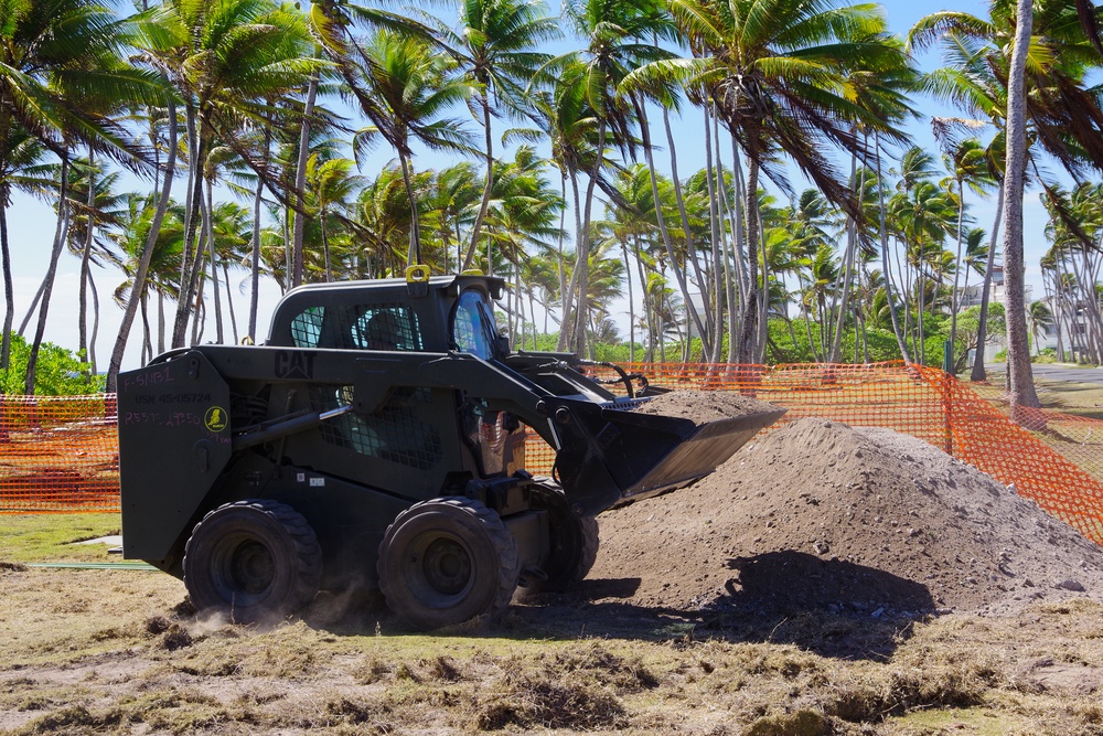 NMCB-5 Conducts Construction Project Marshall Islands During Deployment 2023