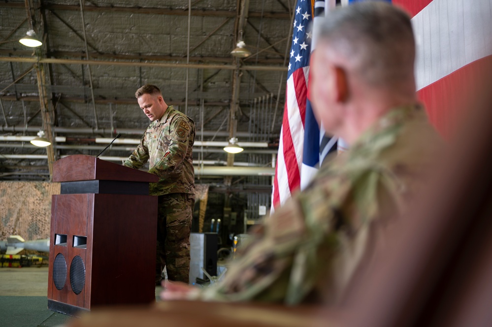 36th FGS welcomes new commander