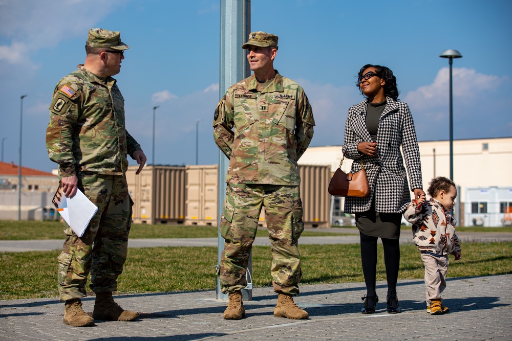 SETAF-AF Captain Legros promoted to Major SETAF-AF Captain Legros promoted to Major