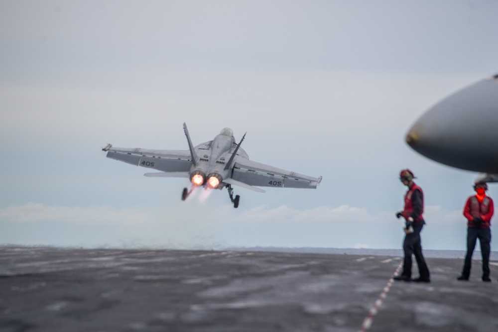 Nimitz Conducts Flight Operations