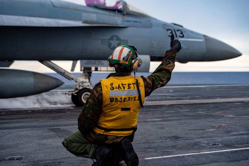 Nimitz Conducts Flight Operations