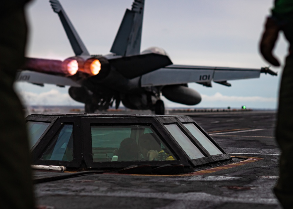 Nimitz Conducts Flight Operations