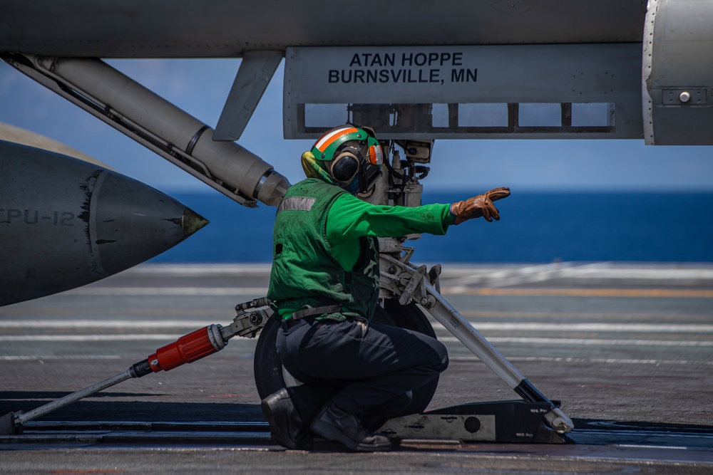 Nimitz Conducts Flight Operations