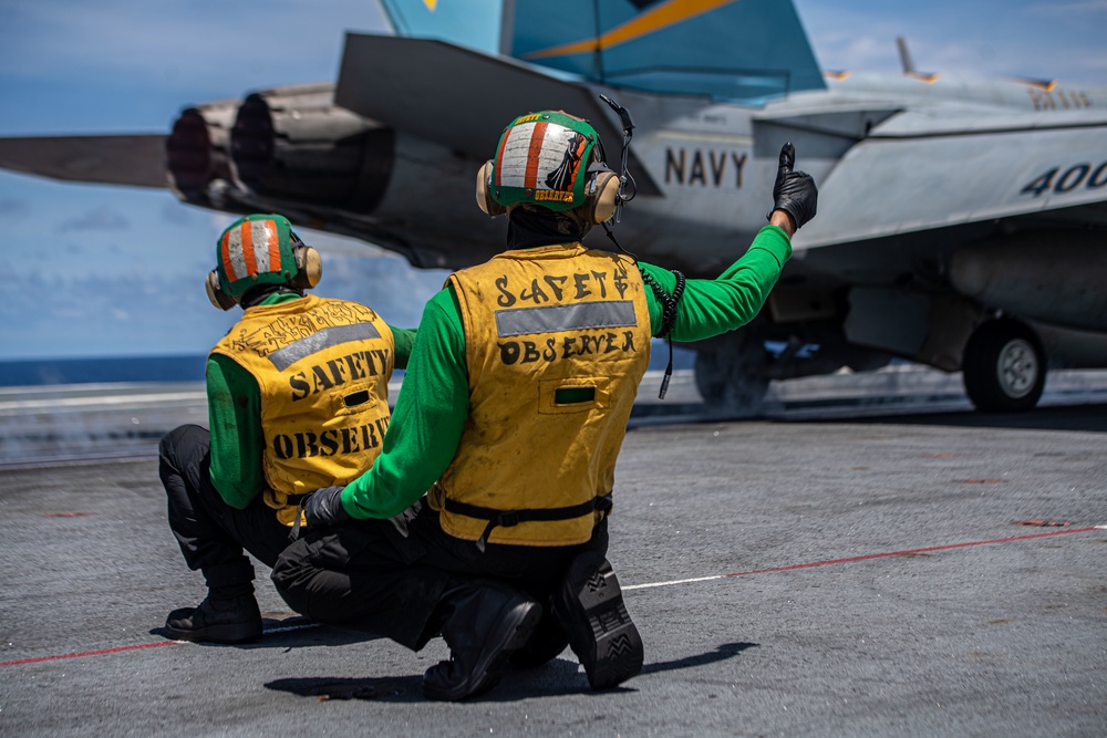 Nimitz Conducts Flight Operations