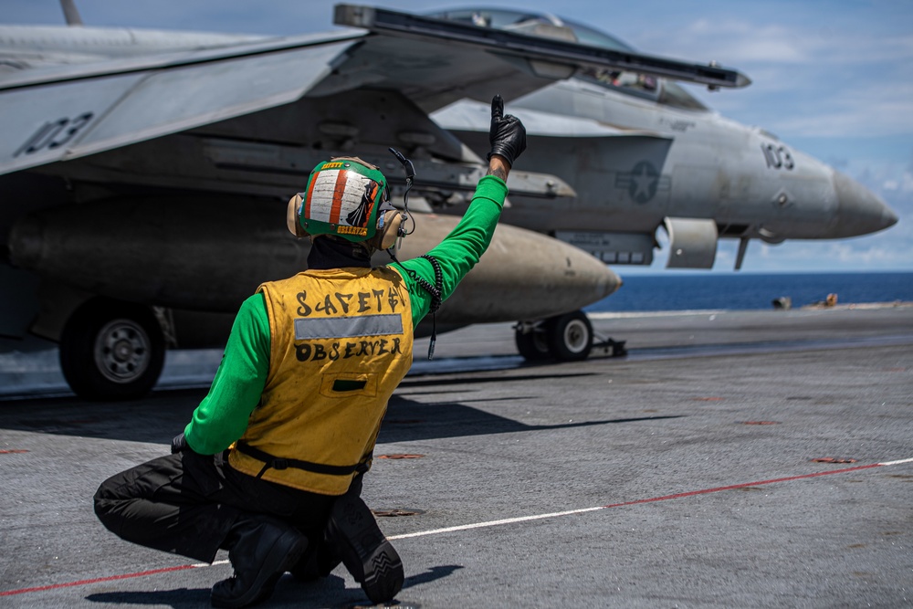 Nimitz Conducts Flight Operations