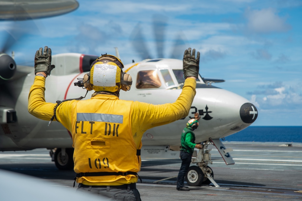 Flight Ops Aboard Nimitz