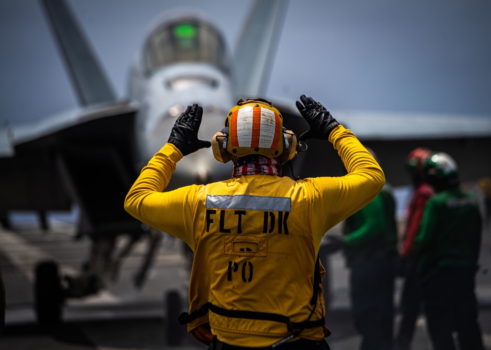 Nimitz Conducts Flight Ops