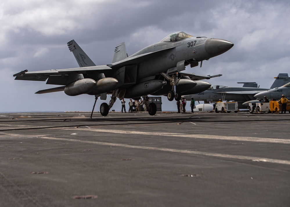 Nimitz Conducts Flight Ops