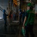 Sailors Prepare Cargo For Transport