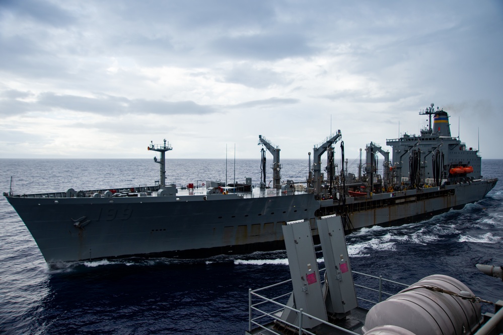 Nimitz Conducts Replenishment at Sea