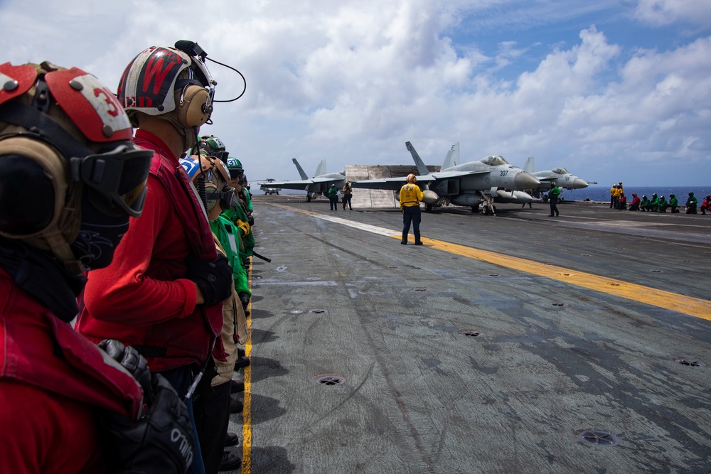 VFA-137 Conducts Aerial Change of Command