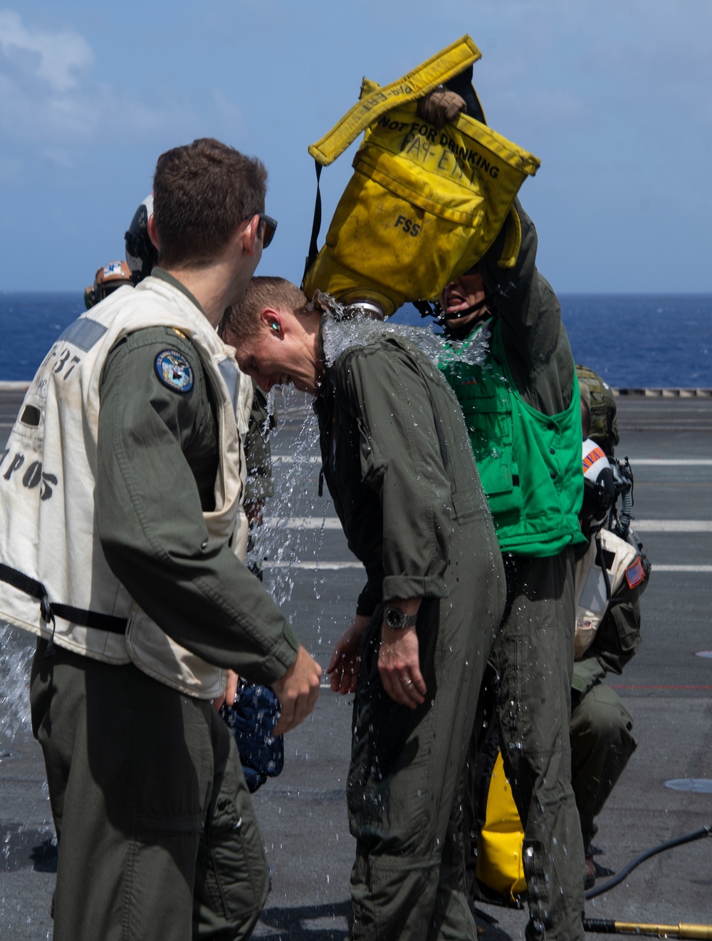 VFA-137 Conducts Aerial Change of Command