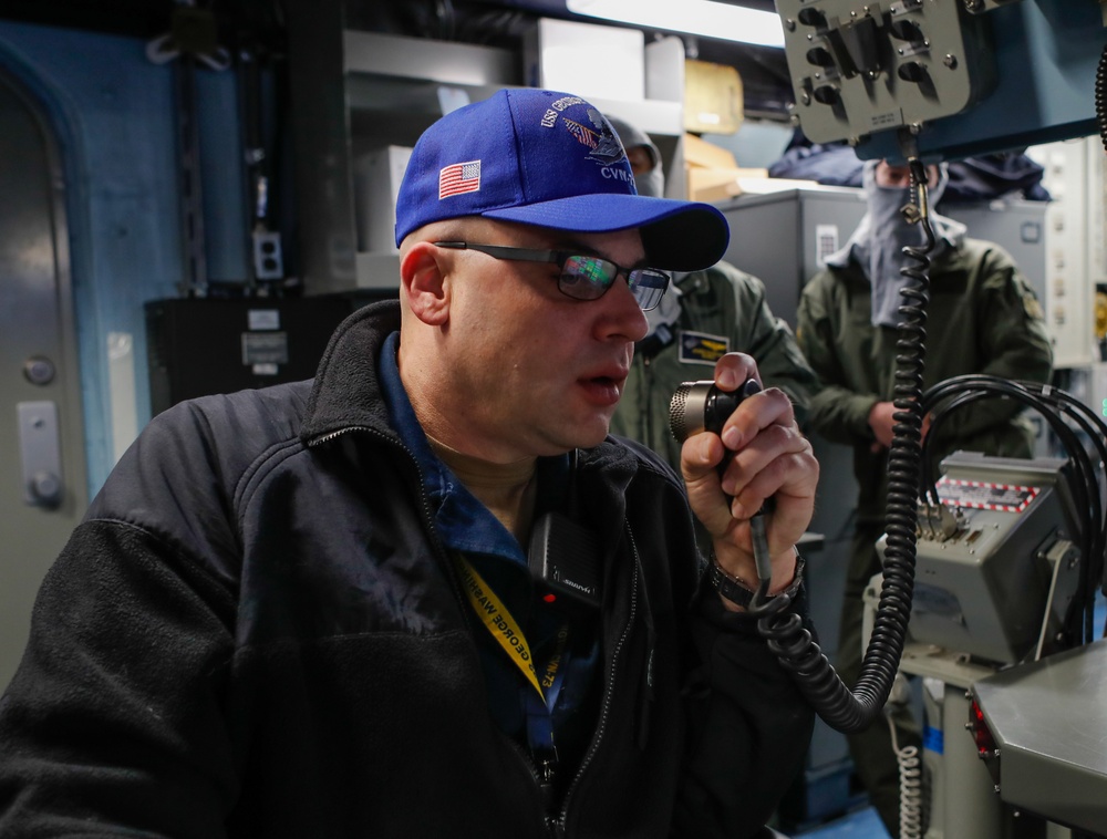Train to Fight: George Washington Sailors run Damage Control Drill