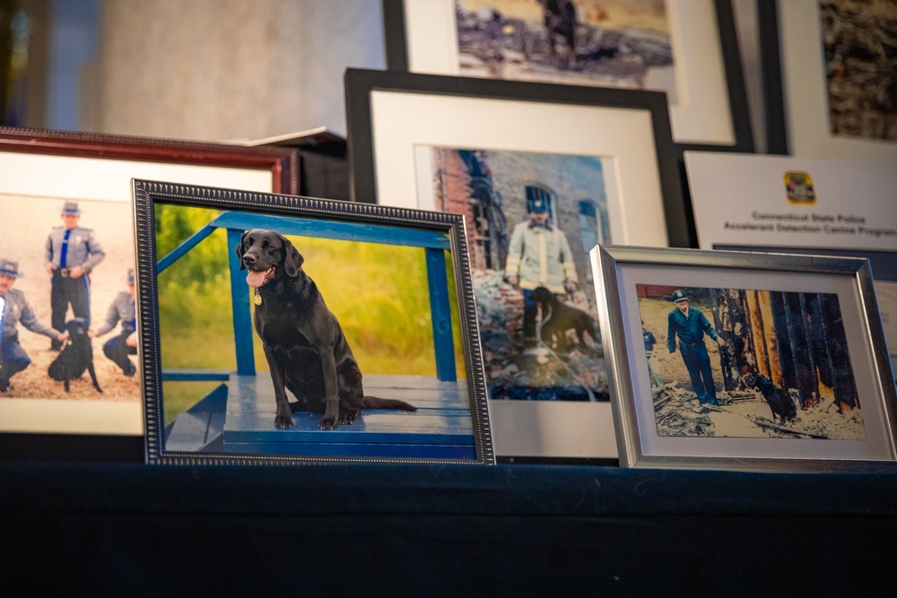 CT Guard Working Dog Detachment Honored During K9 Veterans Day